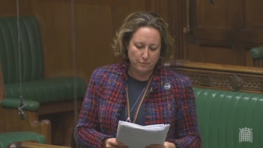 Delivering the WASPI petition in Parliament