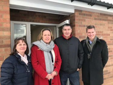 Anne-Marie with Sarah Gair, Ray Dunn and Nathan Rogerson