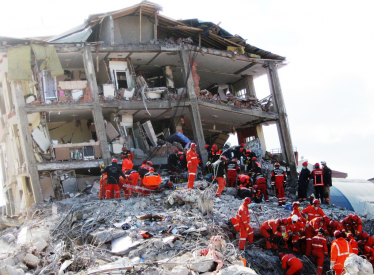 "Turkey earthquake – a glimpse of the ECHO assessment" by EU Civil Protection and Humanitarian Aid is licensed under CC BY-SA 2.0.